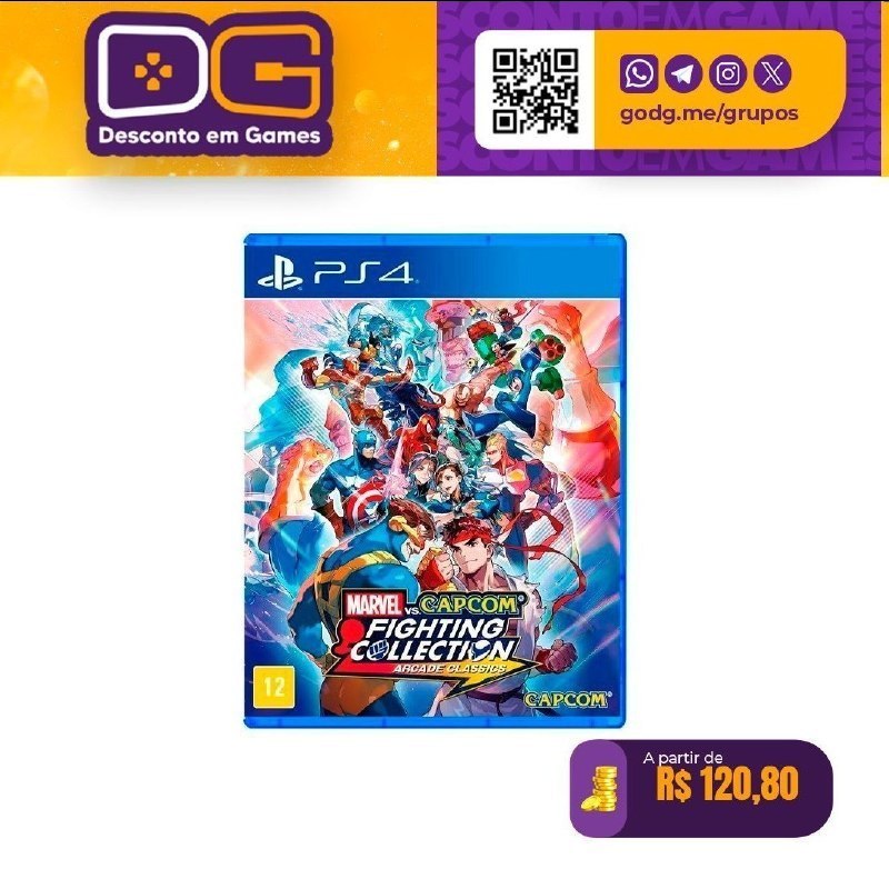 Marvel vs Capcom Fighting Collection Arcade Classics - PS4