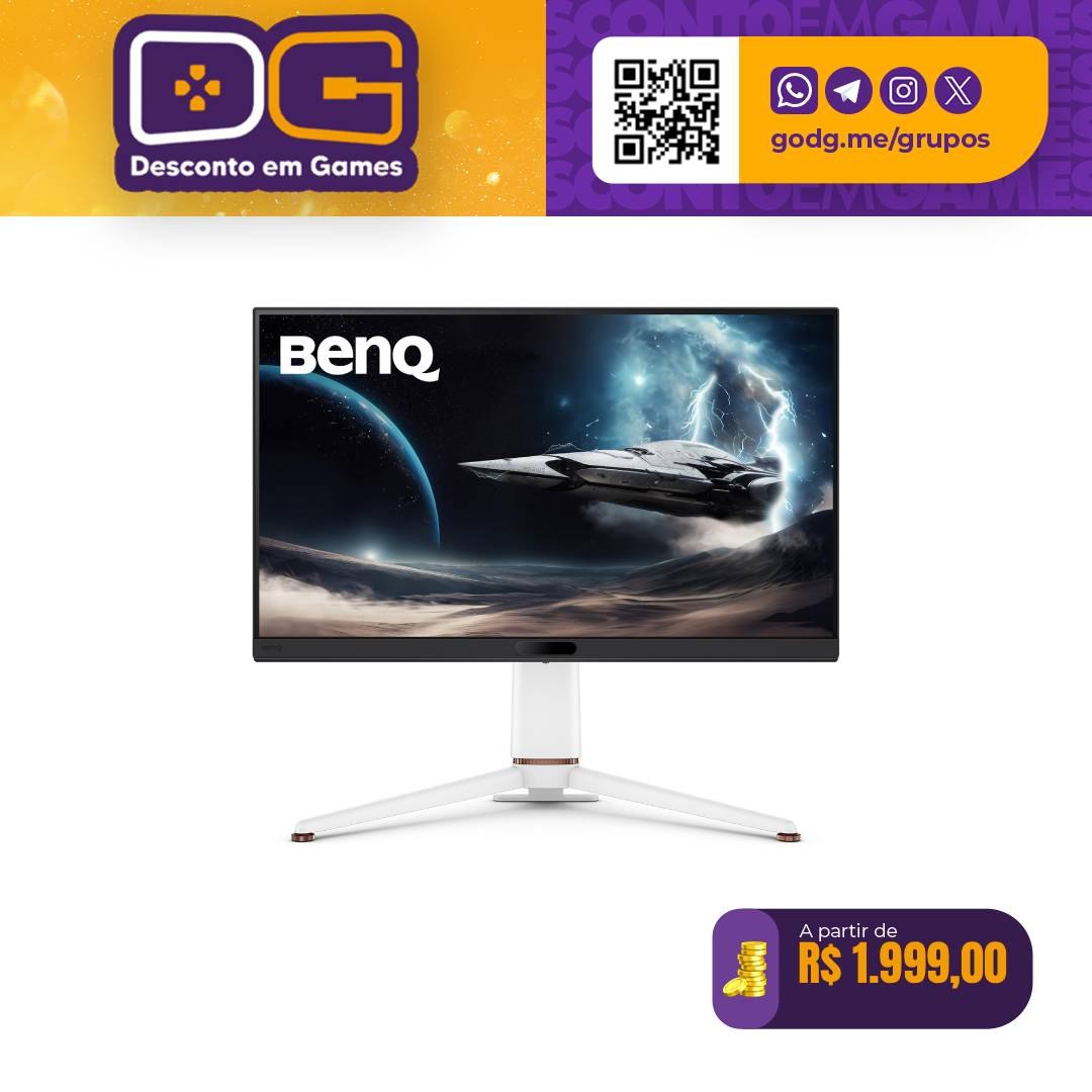 Monitor Gamer BenQ Mobiuz EX271Q 27” 1ms 2K 180Hz Freesync