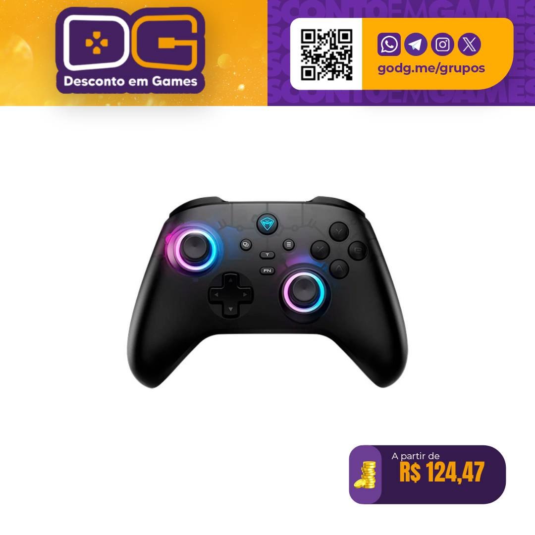 Controle Sem Fio Machenike G3 V2 Hall Effect para PC, Switch e Mobile