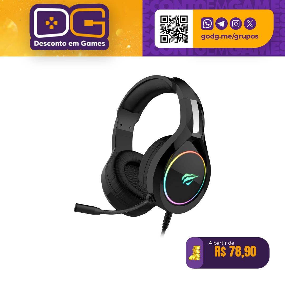 Headset Gamer Havit HV-H2232D - Preto