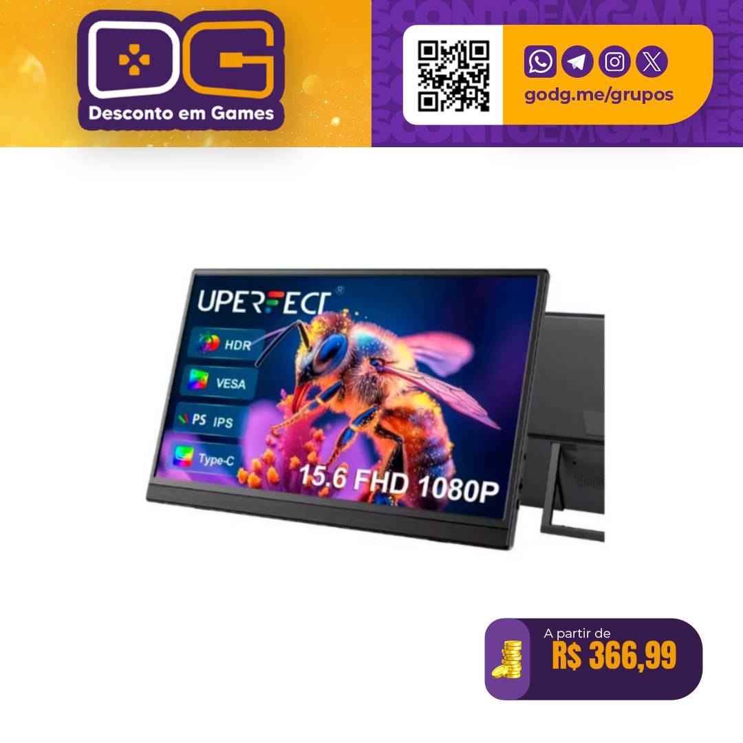 Monitor Portátil UPERFECT 15.6" FHD IPS Vesa tipo C Mini HDMI