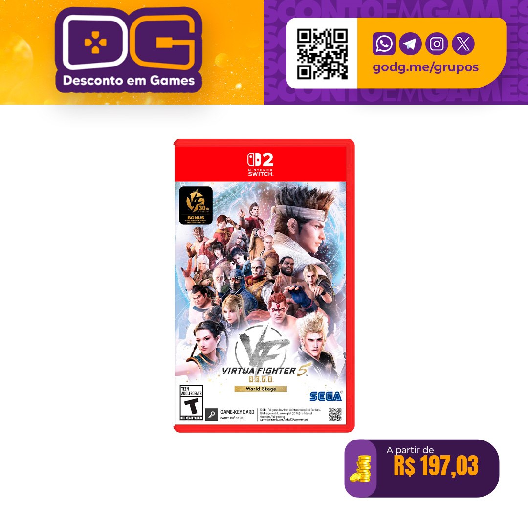 Virtua Fighter 5 R.E.V.O. World Stage: 30th Anniversary Edition - Nintendo Switch 2