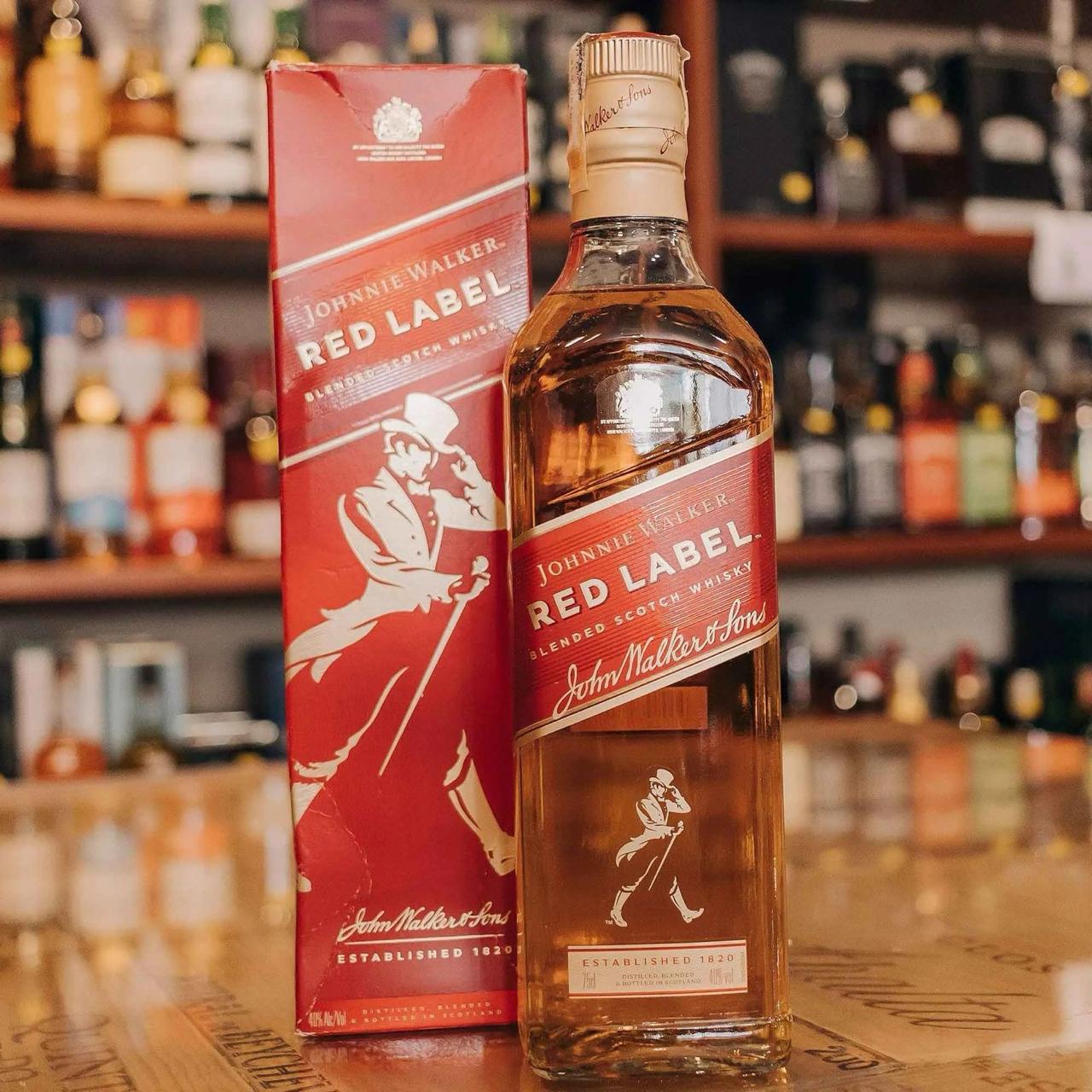 Whisky Johnnie Walker Red Label 750ml