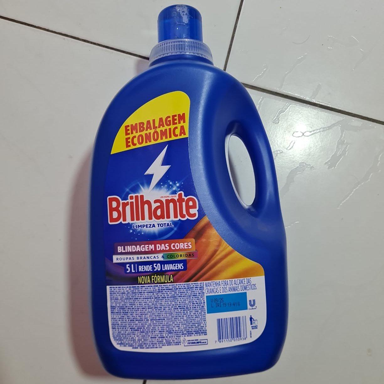 Brilhante Limpeza Total - Sabão Liquido, 5L