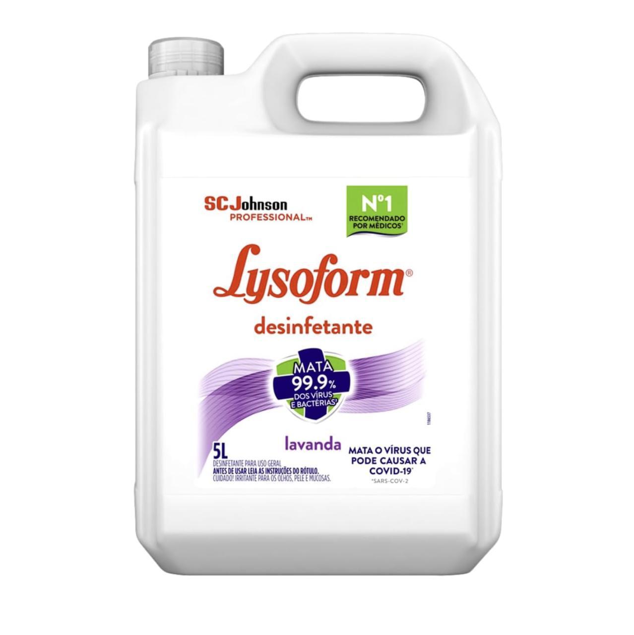 Lysoform Lavanda Desinfetante Líquido 5L