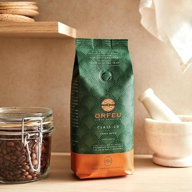 Café Orfeu em Grãos Clássico 250g