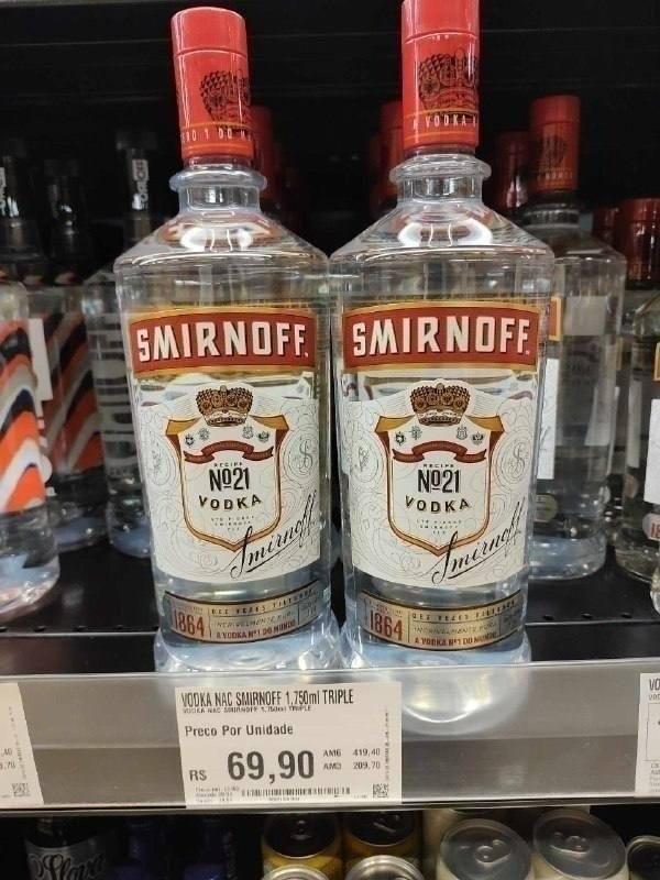 Vodka Smirnoff 1750ml
